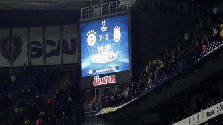 7-1'lik zaferin ardından Fenerbahçe'den Galatasaray'a olay gönderme!