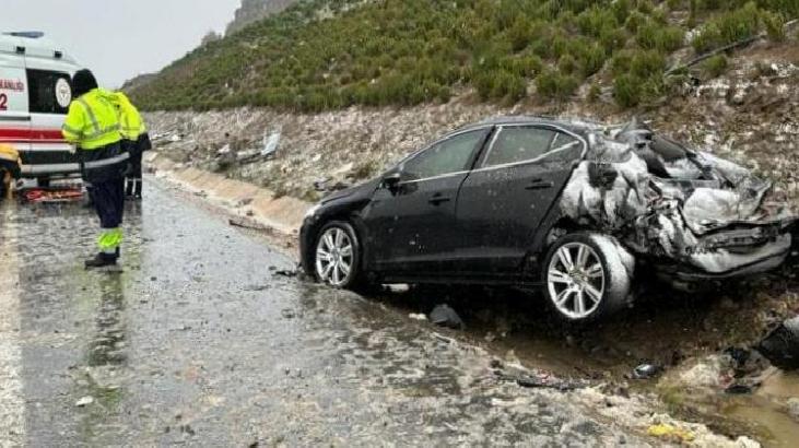 7 aracın karıştığı zincirleme kaza! 1 kişi hayatını kaybetti
