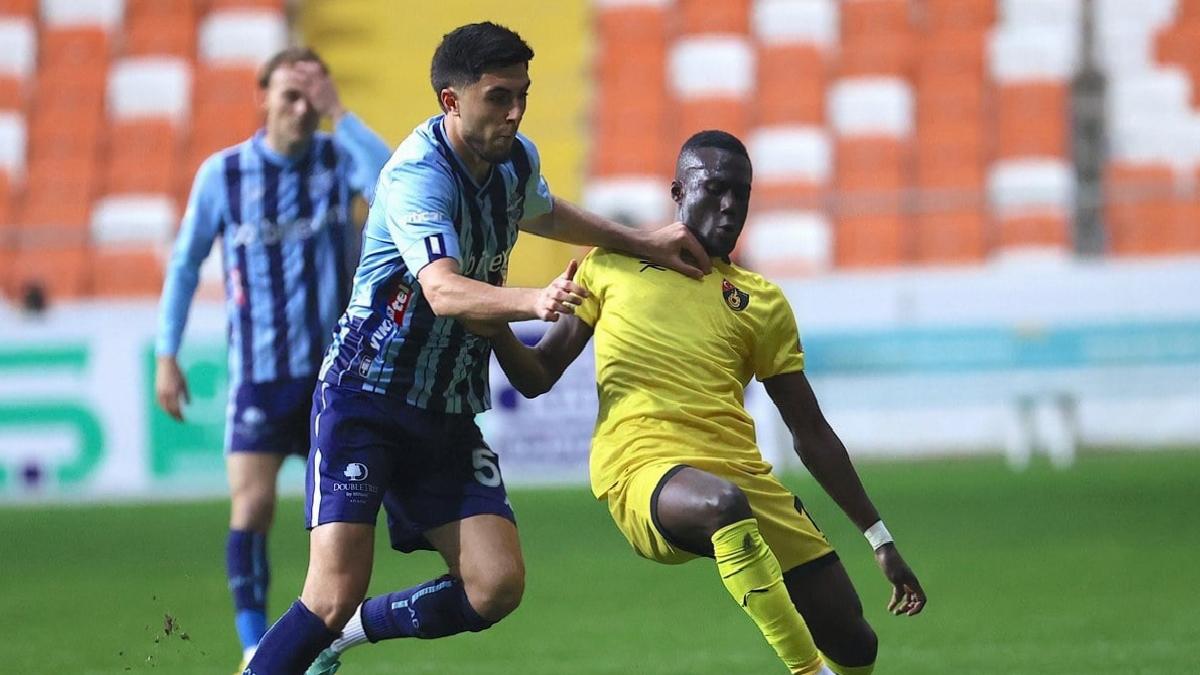 Adana Demirspor ile İstanbulspor yenişemedi