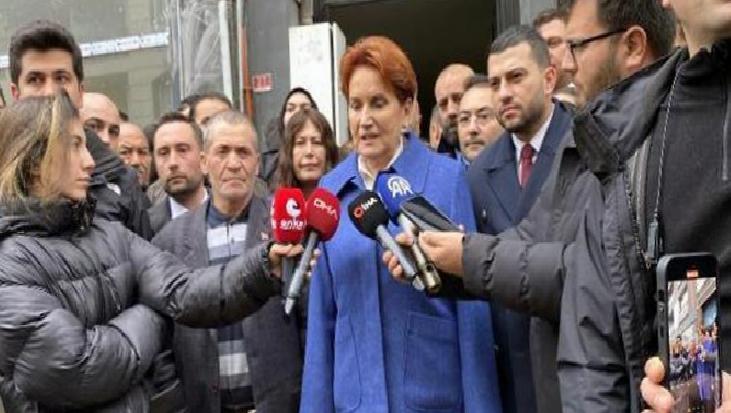 Akşener'den şehit ailesine ziyaret