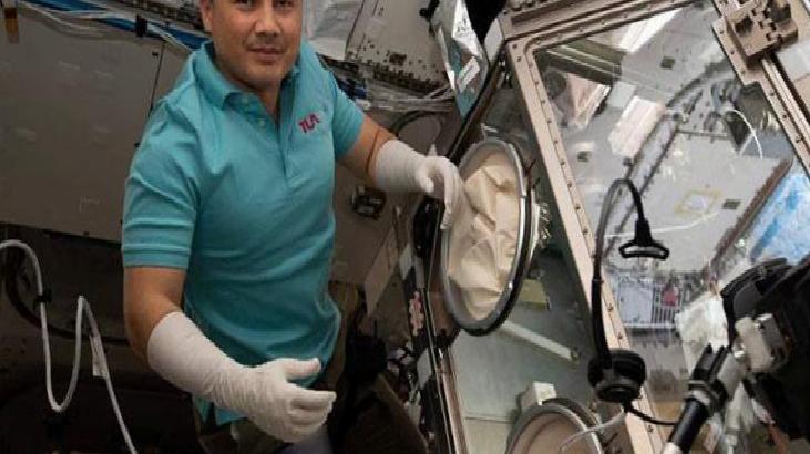 Alper Gezeravcı, biyolojik ve biyoteknolojik deneylere başladı