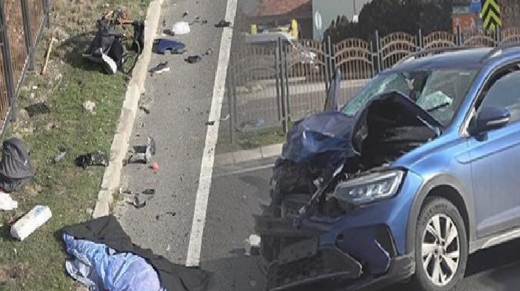 Ankara'da üst gecidi kullanmayan aileye araç çarptı: 3 ölü,