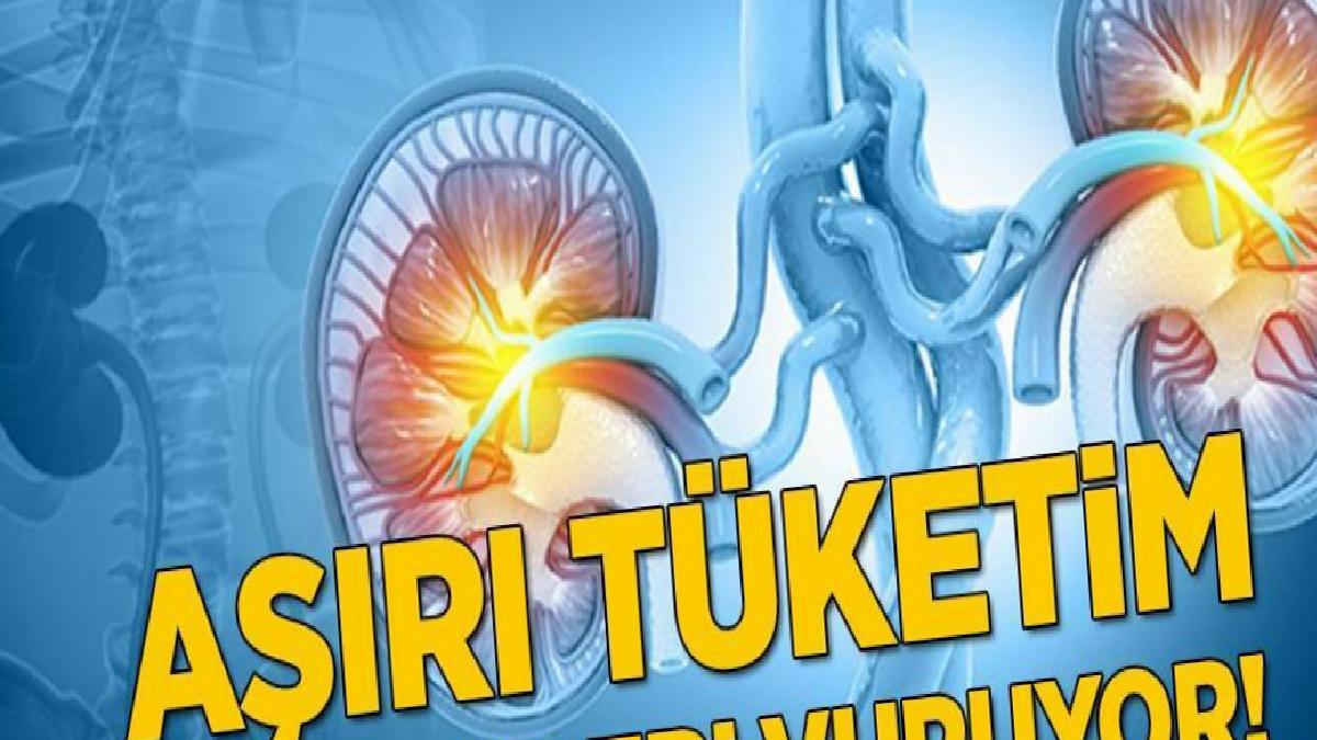Aşırı tüketim böbrekleri vuruyor! Fazlası böbreklere zarar veren 7 gıda