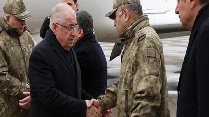 Bakan Güler ve komutanlar Şırnak'a gitti