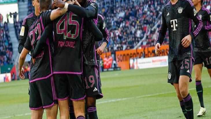 Bayern Münih, Augsburg'u 3 golle geçti!