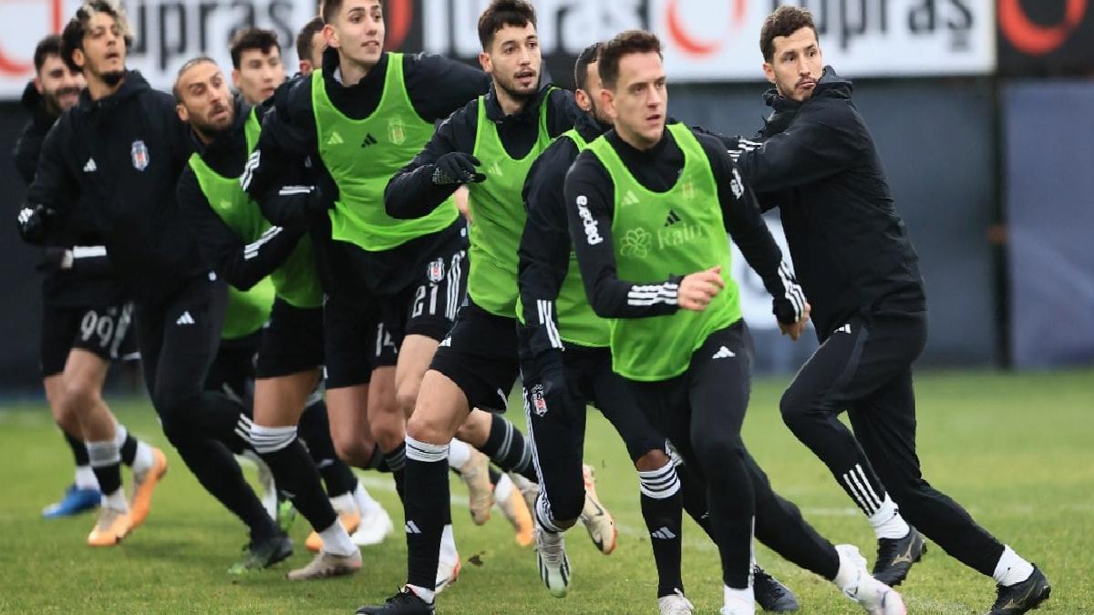 Beşiktaş, Fatih Karagümrük maçının hazırlıklarına devam etti