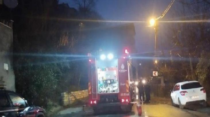 Beykoz'da gecekondu yangını!