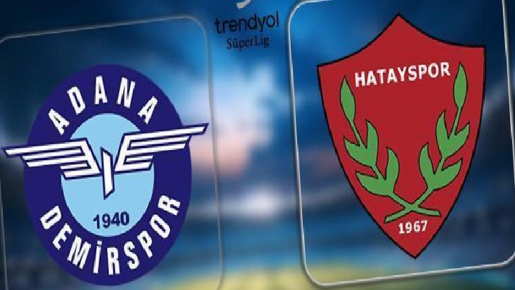 CANLI ANLATIM | Adana Demirspor - Hatayspor
