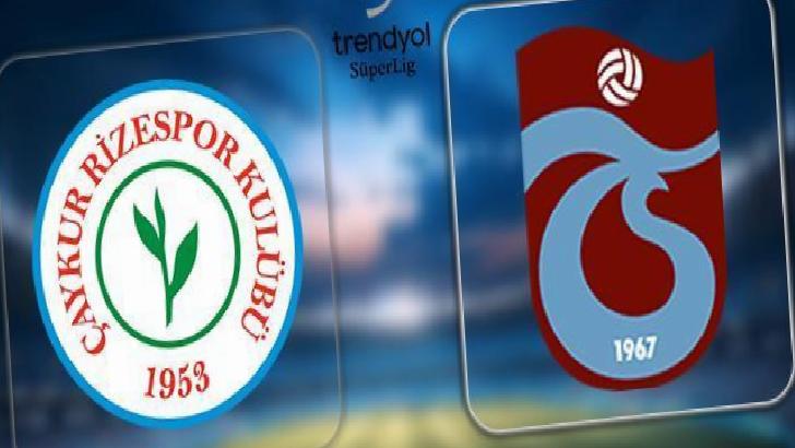 CANLI ANLATIM | Rizespor - Trabzonspor