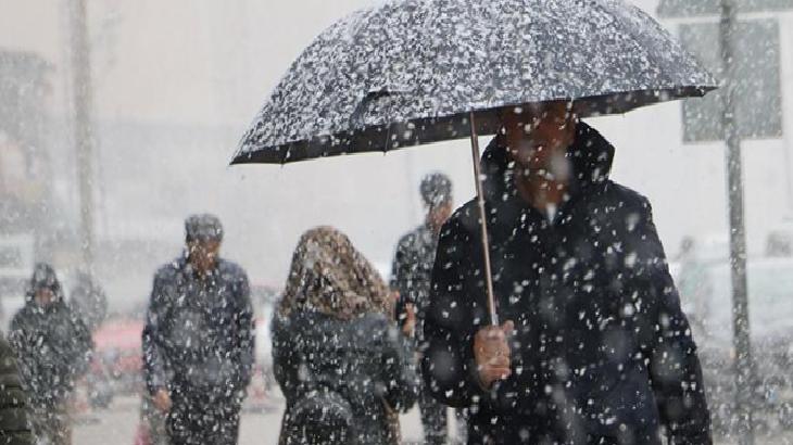 Çok sayıda il için kar alarmı! Meteoroloji yeni raporu yayınladı ve uyardı