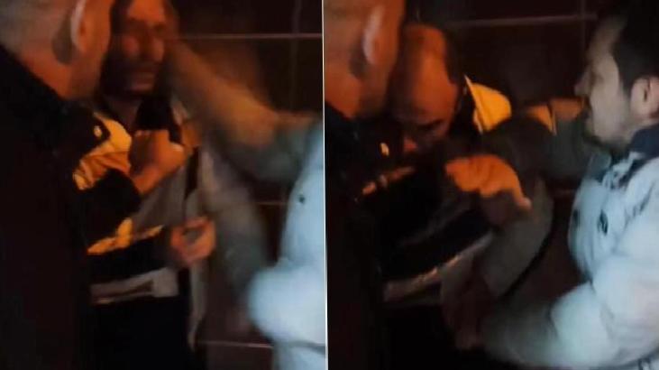 Esnaftan hırsıza önce sorgu sonra dayak!