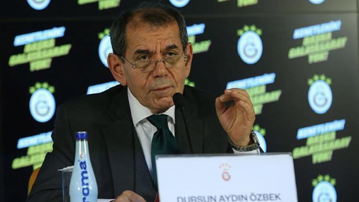Galatasaray Başkanı Dursun Özbek'ten eleştiri!