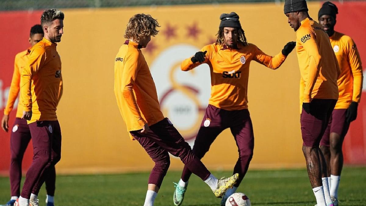 Galatasaray, Konyaspor maçının hazırlıklarını sürdürdü