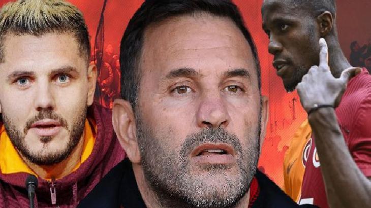 Galatasaray'da Okan Buruk'tan Icardi ve Zaha kararı!