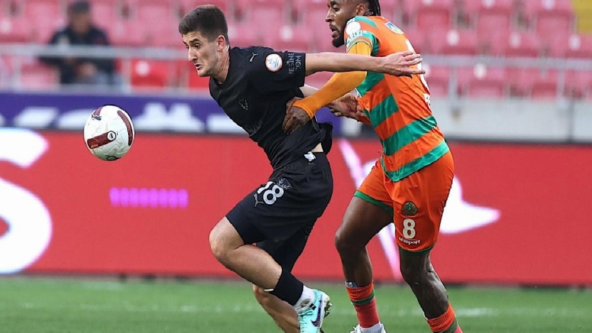 Hatayspor - Alanyaspor maçında kazanan yok