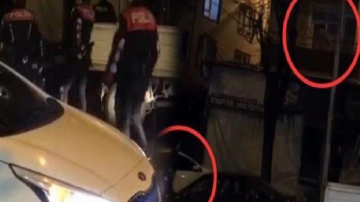 Hırsızlık anı anbean kaydedildi! Örümcek Adam gibi tırmandığı balkonda yakalandı
