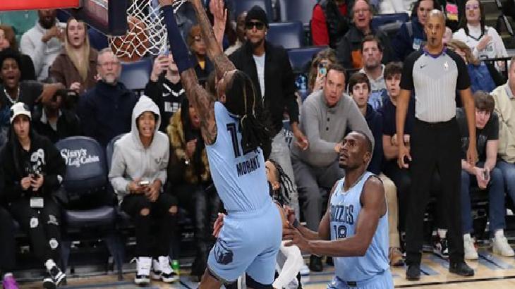 Ja Morant şov yaptı! Memphis, San Antonio Spurs'u devirdi
