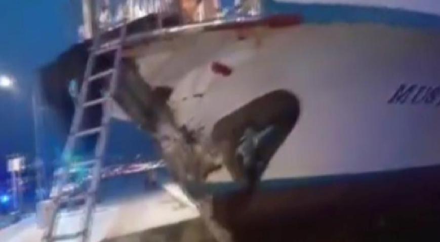 Kaptan rahatsızlandı, Konak-Bostanlı vapuru karaya çarptı