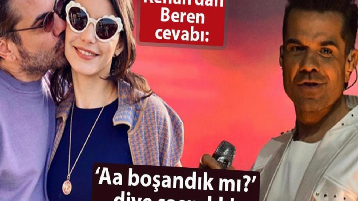 Kenan Doğulu'dan Beren Saat açıklaması! 'Aa boşandık mı?'