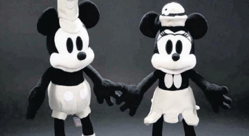 Mickey ve Minnie Mouse artık kamunun