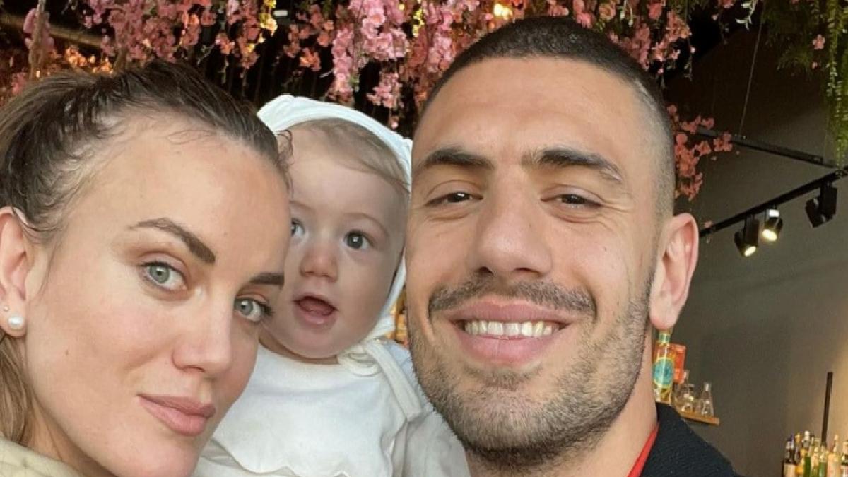 Milli Futbolcu Merih Demiral ve İsveçli model Eşi Heidi Lushtaku'dan müjdeli haber: