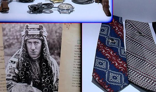 MİT mensuplarınca kullanılan nesneler sergiye çıktı: Robot kravatlar, kayıt cihazlı kol saatleri, Arabistanlı Lawrence...