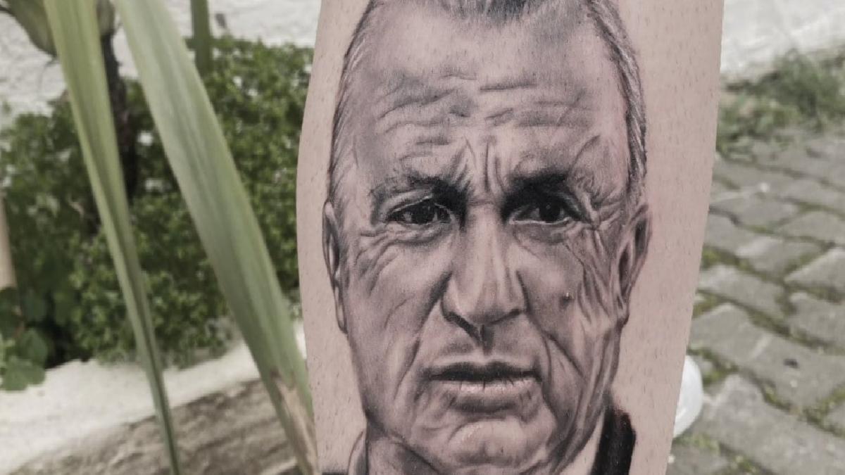 Panathinaikos taraftarı, Fatih Terim'in dövmesini yaptırdı