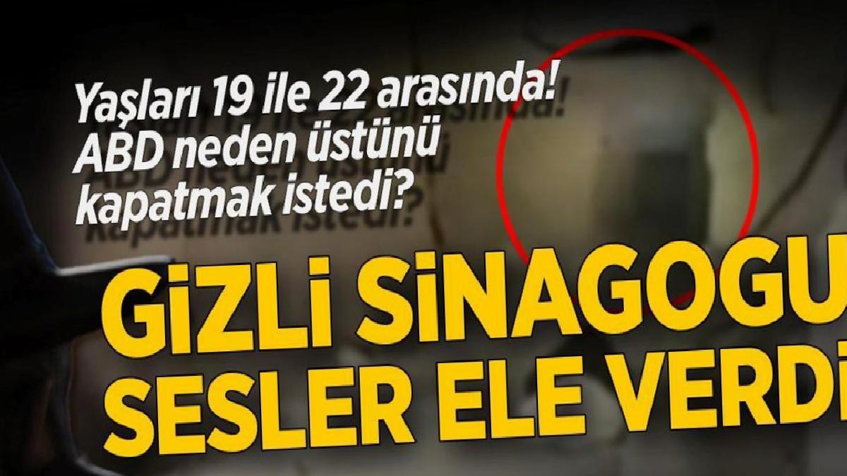 Sinagogun altında gizli tünel! Neden konunun üstü kapatılmaya çalışıldı?