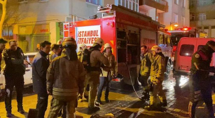 Solunum cihazından çıkan yangında son anda kurtarıldı