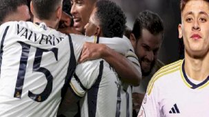 8 gollü çılgın maçta zafer Real Madrid'in! Arda Güler: Kim gelirse gelsin