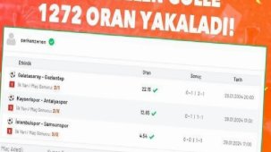 89’da Gelen Golle 1.272 Oran Yakaladı!
