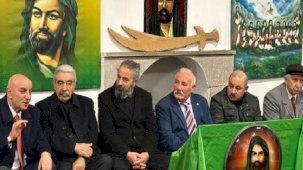 ABB Başkan Adayı Altınok, Hüseyin Gazi Cemevini ziyaret etti