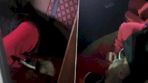 Alkollü yolcu takside sızdı, şoför ne yapsa da uyandıramadı