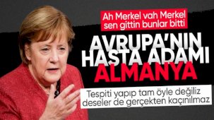 Almanya'dan 'hasta adam' iddialarına yanıt: 'Avrupa'nın yorgun adamıyız'