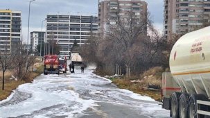 Ankara'da gaz sızıntısı paniğe neden oldu