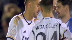 Arda Güler ile Ceballos arasında frikik tartışması yaşandı