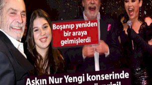 Aşkın Nur Yengi konserinde Haluk Bilginer sürprizi!