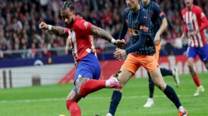 Atletico Madrid sahasında Valencia'ya karşı galip geldi
