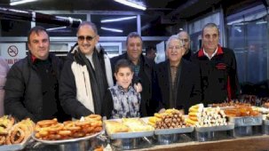 Bakan Özhaseki Erciyes esnafına ziyaret