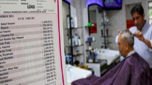 Berberlerin ücret tarifesi değişti