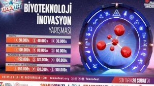 Biyoteknoloji İnovasyon Yarışması TEKNOFEST’te