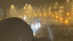 Bolu Dağı'nda kar yağışı şiddetlendi! Görüş mesafesi 40 metrelere düştü