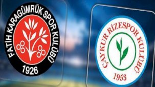 CANLI ANLATIM | Fatih Karagümrük - Çaykur Rizespor