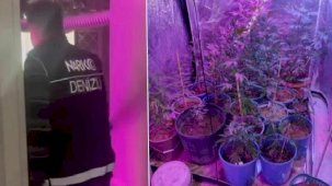 Denizli'de zehir tacirlerine baskın! 2 kişi tutuklandı