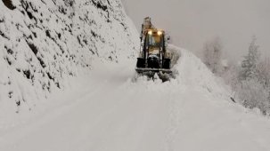 Diyarbakır'da kardan kapanan 22 mahalle yolu ulaşıma açıldı