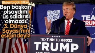 Donald Trump: Ben başkan olsaydım, üs saldırısı gerçekleşmezdi