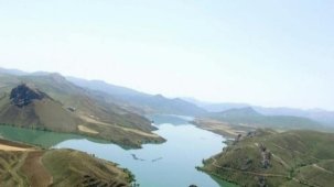 Erzincan'daki Tercan Barajı bölgenin elektrik ihtiyacını karşılıyor