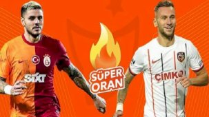 Galatasaray-Gaziantep FK maçı canlı bahis seçeneğiyle Misli'de