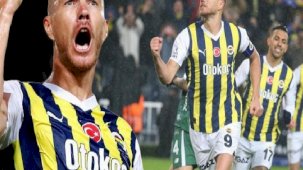 Hat-trick makinesi Fenerbahçe! Dzeko damga vurdu, rekor geldi