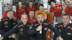 İlk Türk astronot Gezeravcı’dan ISS’te ilk Türkçe mesaj!